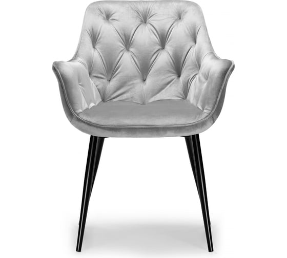 Стул на металлокаркасе Woodville Remo light gray 11940