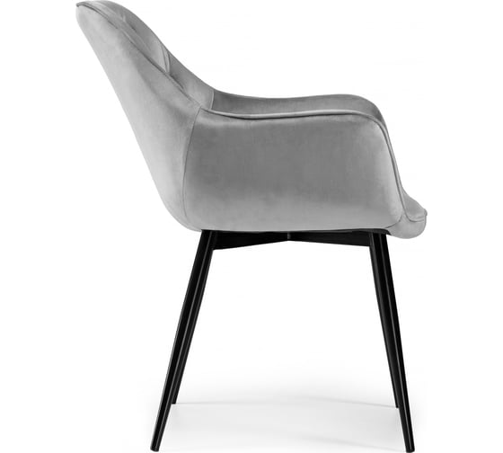 Стул на металлокаркасе Woodville Remo light gray 11940