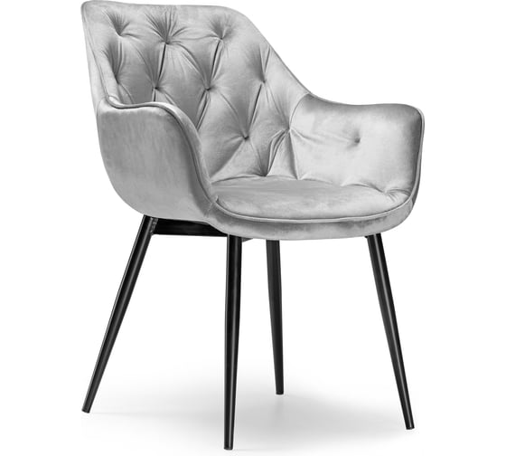 Стул на металлокаркасе Woodville Remo light gray 11940 1