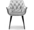 Стул на металлокаркасе Woodville Remo light gray 11940 2
