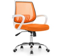 Компьютерное кресло Woodville Ergoplus белое/оранжевое 1972