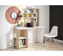 Письменный стол Woodville Олимп дуб сонома/белый 508504