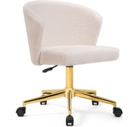 Компьютерное кресло Woodville Lika white teddy 15528