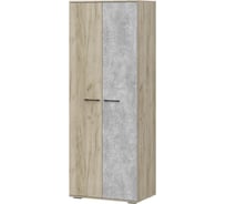 Шкаф Woodville ШК-800 дуб крафт серый/бетонный камень 508426