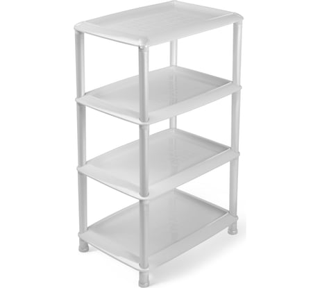 Универсальная этажерка Martika Джета 4 полки светло-серая С742СЕР