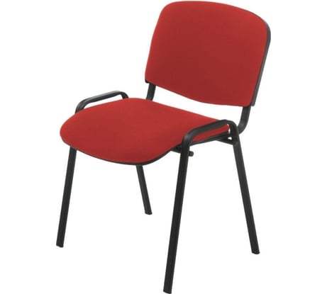 Стул Easy Chair fa_echair rio(изо) черный каркас, ткань, красный с-02/тк-12 1761000