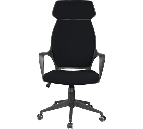 Кресло RIVA Chair RCH 7272 черный пластик/черная ткань 54 УЧ-00000951