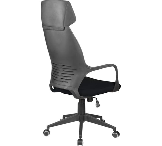 Кресло RIVA Chair RCH 7272 черный пластик/черная ткань 54 УЧ-00000951