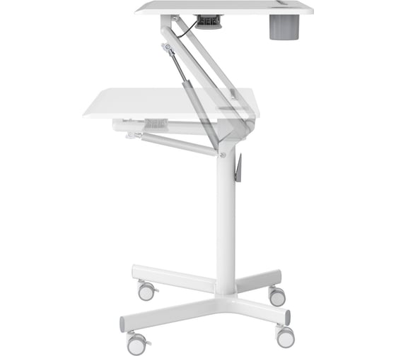 Стол для ноутбука CACTUS CS-FDS101WWT столешница МДФ, белый 70x52x105 см 1770890