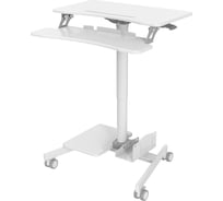 Стол для ноутбука CACTUS CS-FDS108WWT столешница МДФ, белый 71x39.2x110 см 1770947