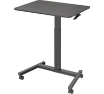 Стол для ноутбука CACTUS CS-FDS102BBK столешница МДФ, черный 80x60x121 см 1770893