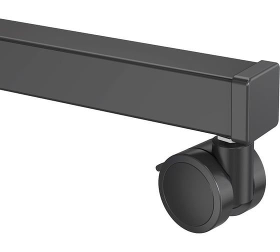 Стол для ноутбука CACTUS CS-FDS102BBK столешница МДФ, черный 80x60x121 см 1770893