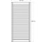 Жалюзийная дверь Timber&Style 444x985 мм TSDZ4449851 3