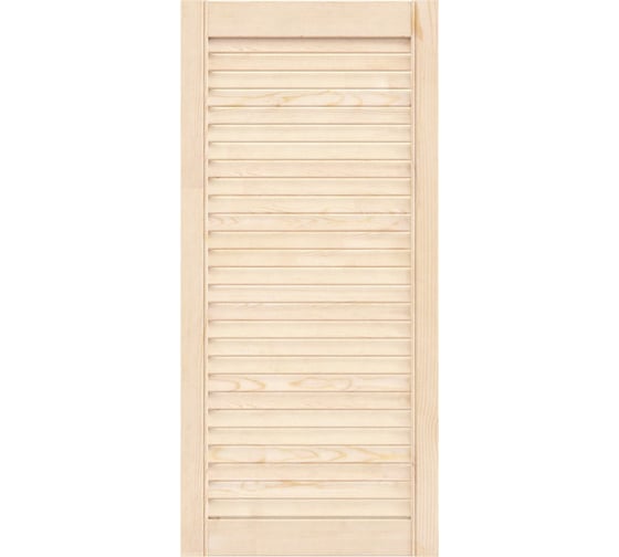 Жалюзийная дверь Timber&Style 394x850 мм TSDZ3948501 1
