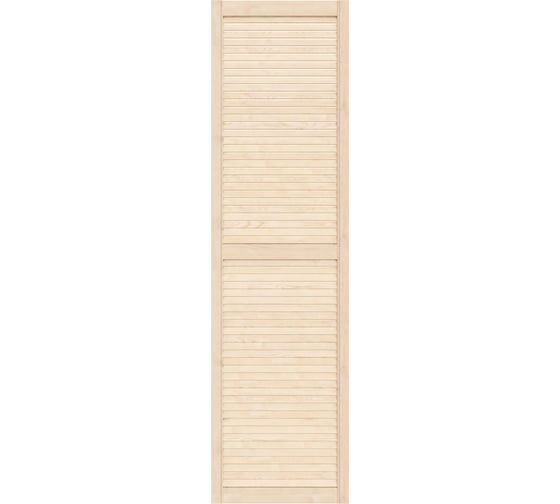 Жалюзийная дверь Timber&Style 444x1805 мм TSDZ44418051