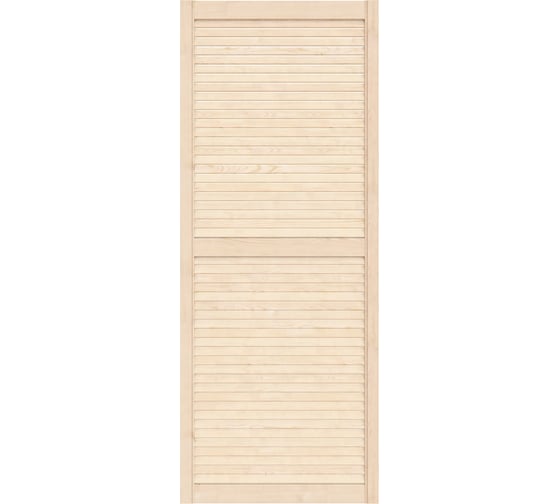 Жалюзийная дверь Timber&Style 594x1505 мм TSDZ59415051 1