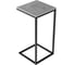 Придиванный столик BRADEX loft 35x35 см, бетон чикаго, с чёрными ножками RF 0230 2