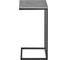Придиванный столик BRADEX loft 35x35 см, бетон чикаго, с чёрными ножками RF 0230 3