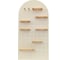 Настенная полка Bergenson Bjorn Shely, 60x120 см, белая TL-BB-SFRC-WH-60-120 1