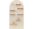 Настенная полка Bergenson Bjorn Shely, 60x120 см, белая TL-BB-SFRC-WH-60-120 2