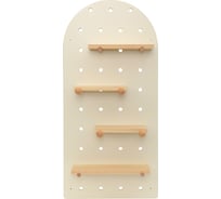 Настенная полка Bergenson Bjorn Shely, 38x80 см, белая TL-BB-SFRC-WH-38-80