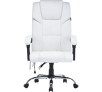 Кресло CACTUS CS-CHR-OC02M-WT белый, экокожа, крестовина сталь 1884158