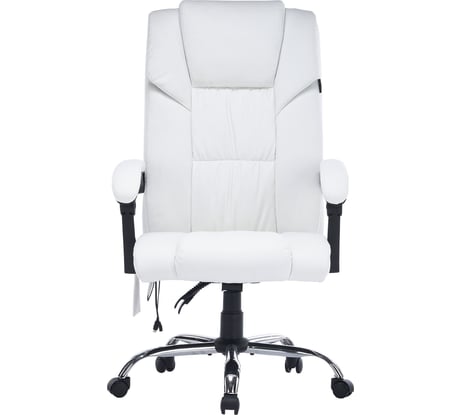 Кресло CACTUS CS-CHR-OC02M-WT белый, экокожа, крестовина сталь 1884158