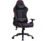 Игровое кресло CACTUS CS-CHR-030BLR черный/красный, экокожа, с подголовником, крестовина сталь 1660820 1