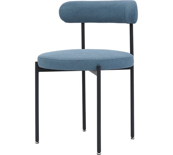 Стул Bergenson Bjorn Loter, букле, темно-синий BB000029