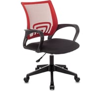 Кресло оператора Стул Груп topchairs st-basic красный tw-35n, сиденье черный tw-11, сетка/ткань, крестовина пластик ST-BASIC/R/TW-11
