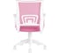 Кресло Стул Груп topchairs st-basic-w розовый tw-06a tw-13a сетка/ткань, крестовина пластик, пластик белый ST-BASIC-W/PK/TW-13A 5