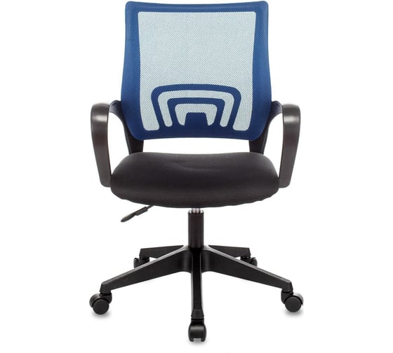 Кресло оператора Стул Груп topchairs st-basic синий tw-05, сиденье черный tw-11, сетка/ткань, крестовина пластик ST-BASIC/BL/TW-11