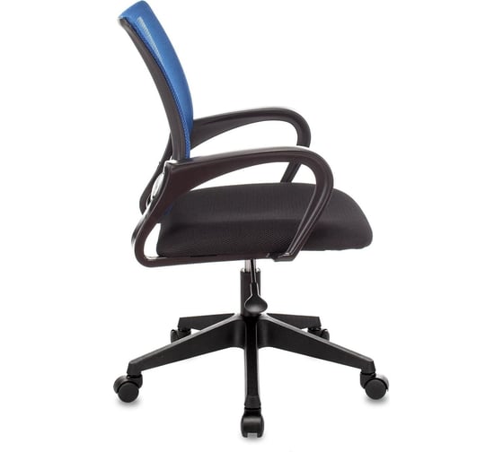 Кресло оператора Стул Груп topchairs st-basic синий tw-05, сиденье черный tw-11, сетка/ткань, крестовина пластик ST-BASIC/BL/TW-11