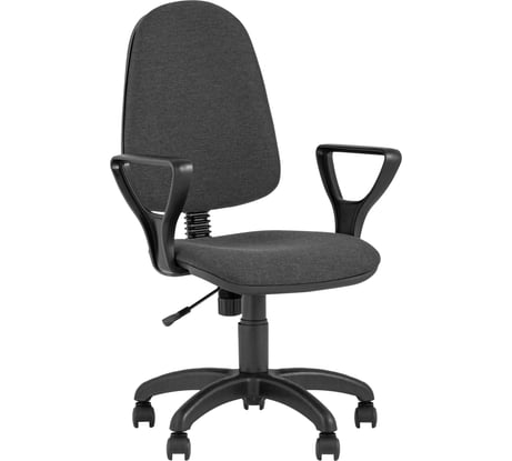 Компьютерное офисное кресло для школьника Стул Груп престиж серое prestige_grey