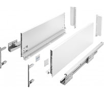 Выдвижной ящик GTV AXIS PRO L-300 мм, высокий H-168 мм, белый PB-AXISPRO-KPL300C1