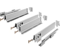 Выдвижной ящик GTV Модерн Бокс Выдвижной ящик под мойку с полным выемом L-500, H-83 мм, серый PB-D-ZLE-500