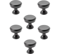 Ручка GTV SONET, черный матовый, комплект 6 шт. GZ-SONET-1-20M-K