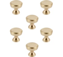 Ручка GTV SONET, брашированное золото, комплект 6 шт. GZ-SONET-1-18-K