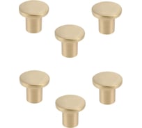 Ручка GTV SPOT, брашированное золото, комплект 6 шт. GZ-SPOT-1-18-K