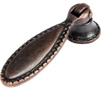 Ручка кнопка ТУНДРА РК025АС, цвет медь 3609912