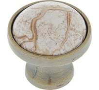 Ручка кнопка ТУНДРА ART Ceramics 020, керамическая, цвет бронза 3609971