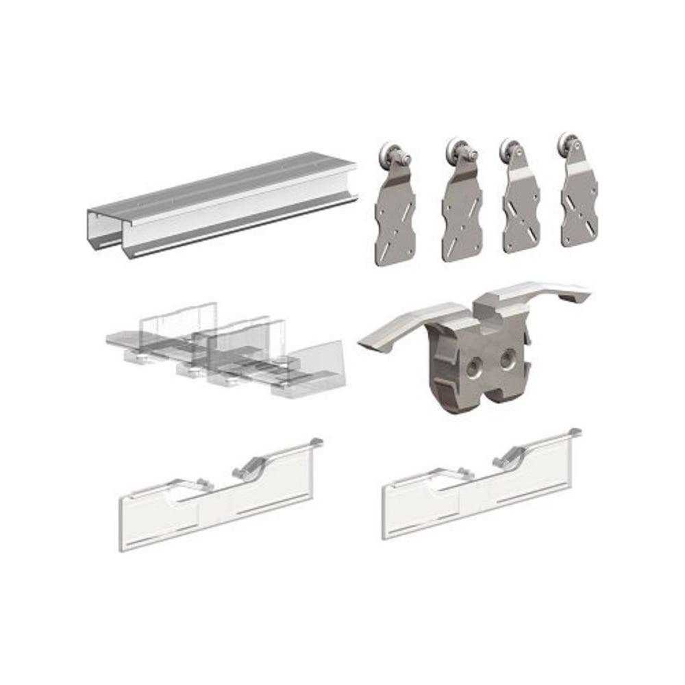 Комплект фурнитуры Valcomp Tremolo 45/24 для 2-х раздвижных дверей ...