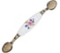 Ручка скоба ТУНДРА Ceramics 013 LIGHT, 96 мм, керамическая, цвет бронза 4676284 2