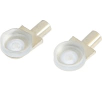 Полкодержатель ТУНДРА P105CP, d=5, цвет хром, 2 шт. 9202245