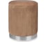 Пуфик My Interno Geneva Small коричневый-хром MY19A205-7S(small) 1