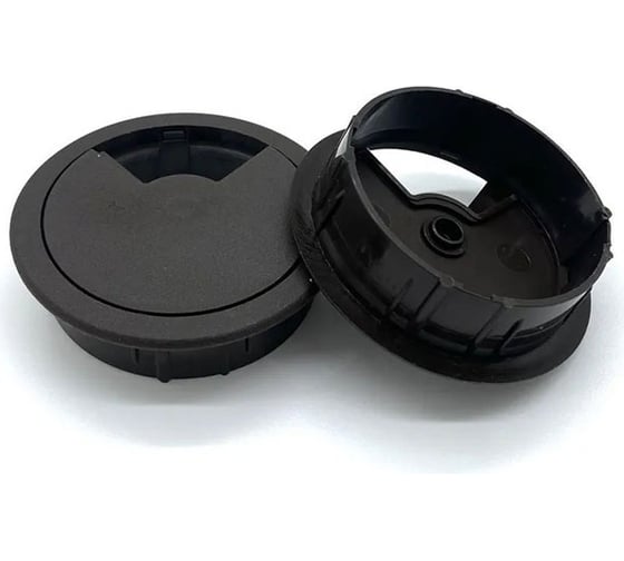 Заглушка Кабель-канала Mebax D 60мм черный 00-00002679