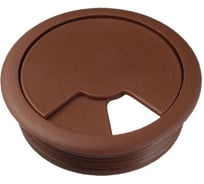Заглушка Кабель-канала Mebax D 60мм коричневый 00-00002677