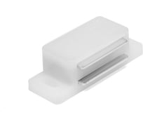 Мебельный магнит ТУНДРА M001P, 41x13 мм, маленький, прозрачный, 1 шт. 7644492