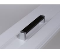 Ручка-скоба Brante с19(96), матовый хром/венге 607192