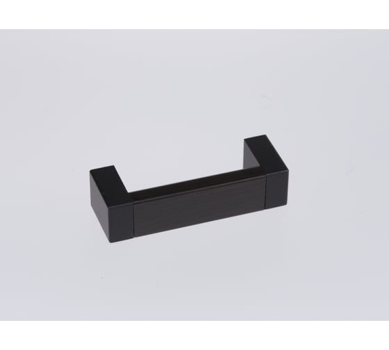 Ручка-скоба Brante с19(64), черный/венге 607191